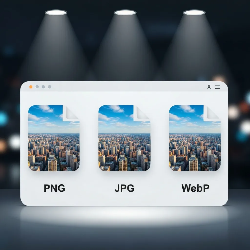 PNG vs JPG vs WebP: Best Image Format for the Web